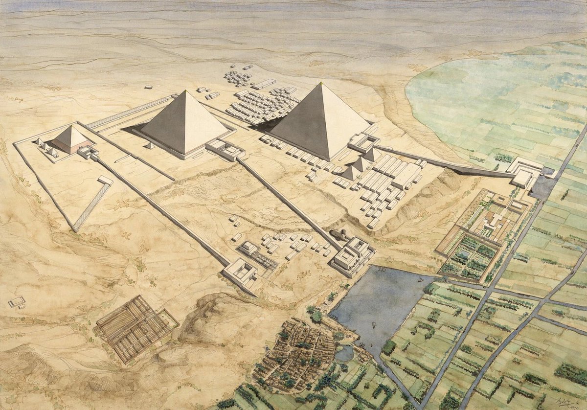 31. Giza pyramid complex (26th century BC)Source:  http://shorturl.at/azAY6 