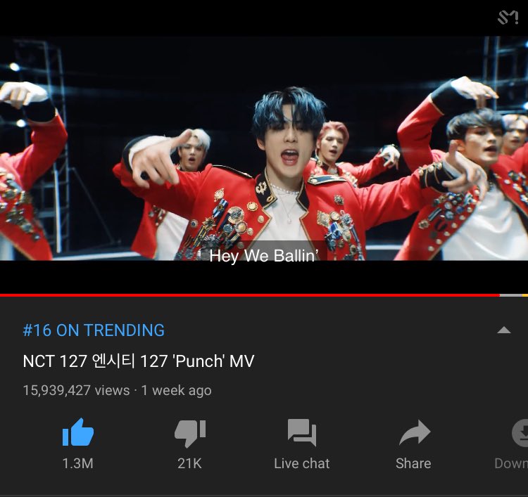 jaehyunschagi's tweet photo. 60k to go to 16M!!
Lets stream harder everyone, lets make it to 4th win on inkigayo tomorrow!
The digital point in inkigayo have so much impact to be the winner.
Fighting everyone π€π₯
#StreamPunchMV
#NCT127
#NCT127_Punch https://t.co/2YywVRqIIA