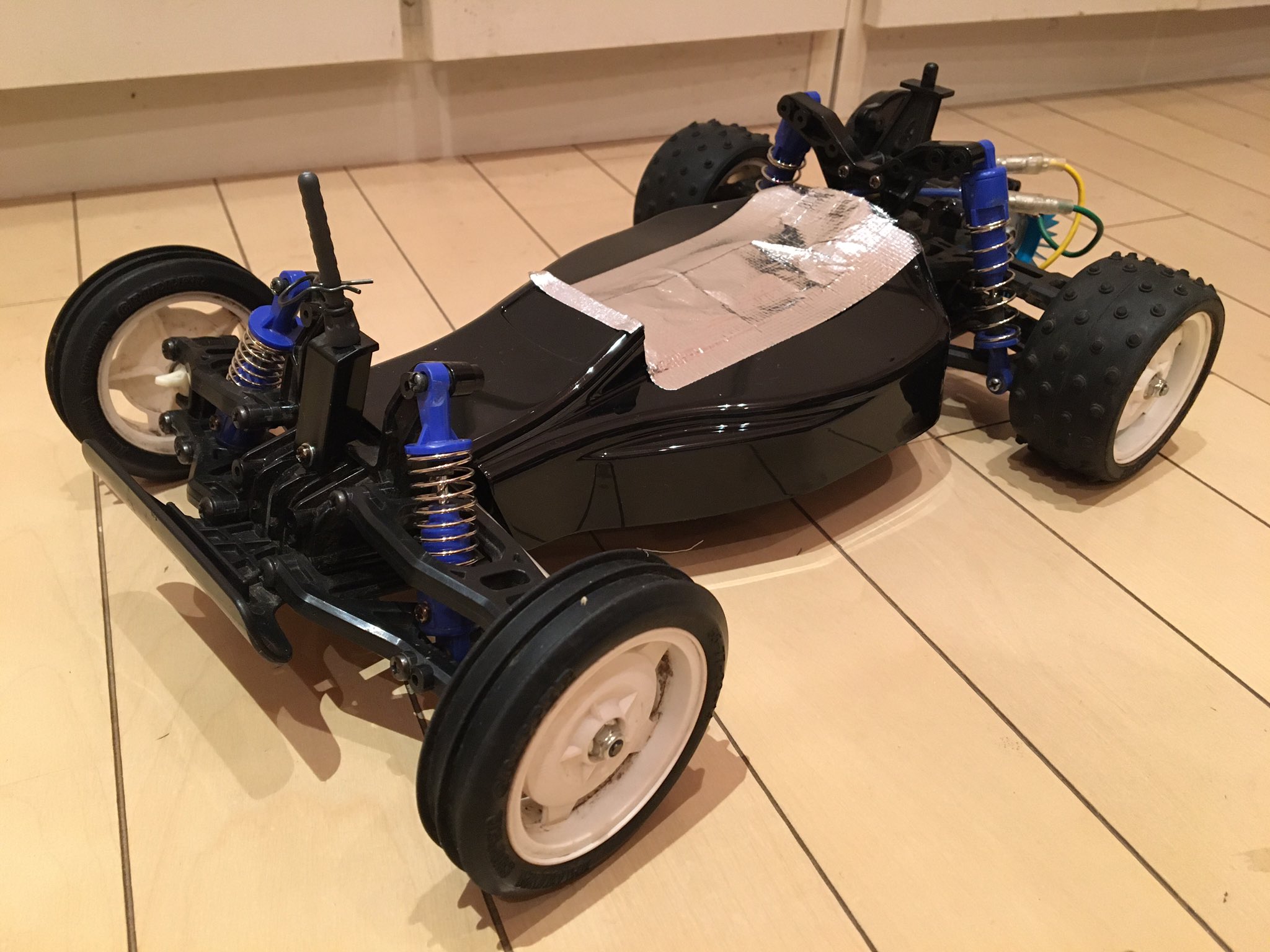 タミヤ ラジコン DT02サンドバイパー オプション、スペアボディ付