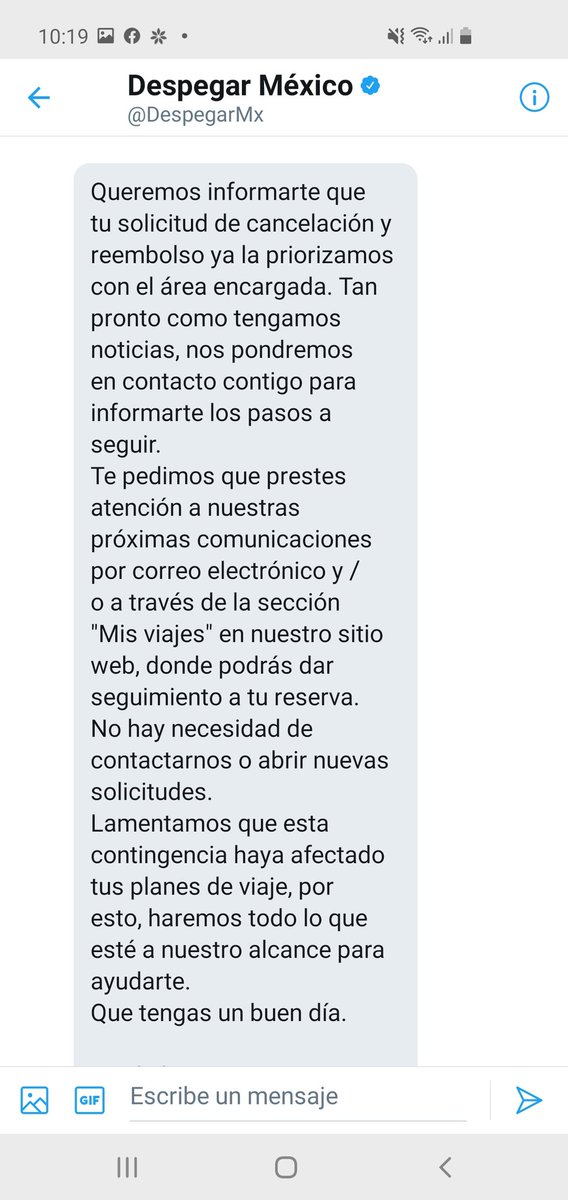 Omar_duran_'s tweet photo. @DespegarMx @Despegar @DespegarCl @Accor Despegar nos manda a revisar comunicación en el sitio web. Todo sigue igual. Accor Hoteles revisen su alianza con Despegar. Debemos recordar como nos trató esta empresa en situación complicada. https://t.co/gfcBYyRVQN