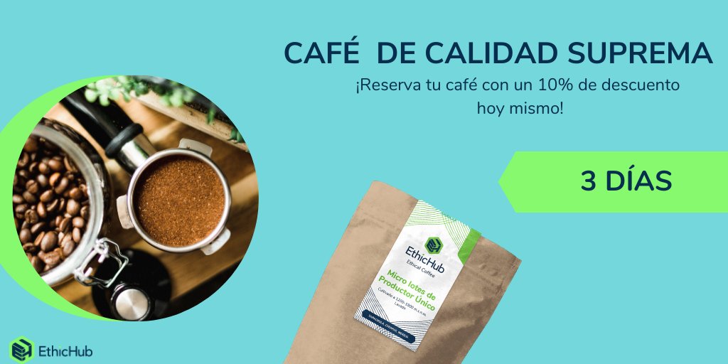 EthicHub's tweet photo. 🚀¡Entra a la nueva realidad con un café recién hecho!
🎉Muy pronto podrás comprar nuestro café calidad suprema online. No es sólo café sino café ético.
✅https://t.co/IUpFn9yAQX
#ethichubcafe #cafe #coffee #arabiga #p2p #compracafe #amantesdecafe #coffeetime #ethichub https://t.co/auQ1o2cwLa