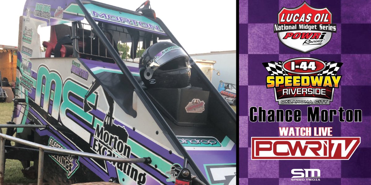 IT’S RACE DAY!🏁

🙎🏻‍♂️<a href="/ChanceMorton_7m/">Chance Morton</a>  

🗓 May 30th
      Night 3 #TurnpikeChallenge 

📍 @I44SpeedwayOKC 
       Oklahoma City, OK

🖥 <a href="/POWRiTV/">POWRi TV</a> 

📲 Results here 

📌<a href="/Speed_Media_/">Speed Media</a> 

#SpeedMedia