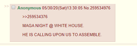 "HE IS CALLING UPON US TO ASSEMBLE."