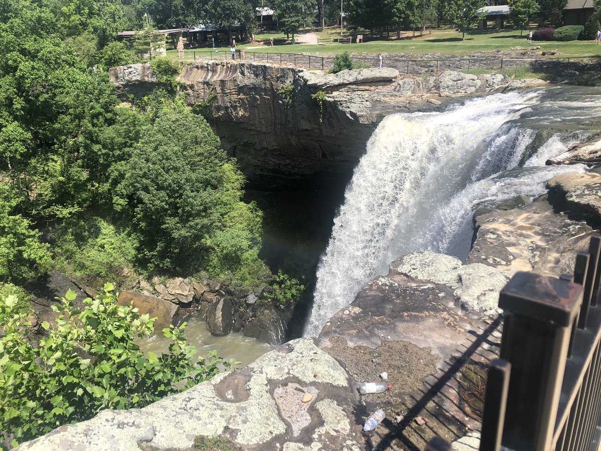 Isaacs_mama's tweet photo. @spann Noccalula Falls today https://t.co/Brt5J7thpX