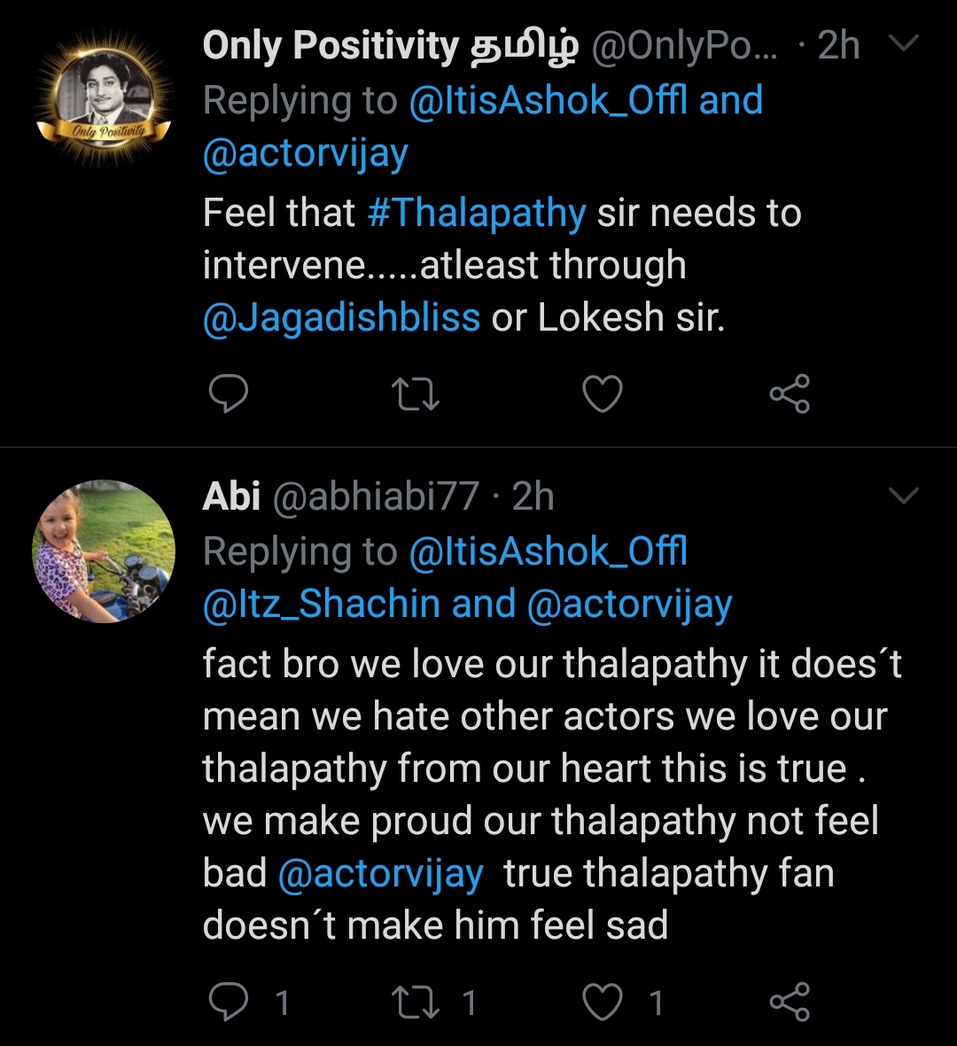 Thank You "GENUINE THALAPATHY FANS" For Your Hearty Words  #Master  @ActorVijay(22/n)