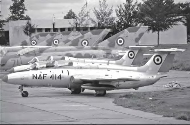 White cars were anathema, and many folks found household paint and painted their white cars darker colours so they did not stick out for planes looking for targets.Nigerian fighter pilots actively and consistently targeted civilian enclaves.14/