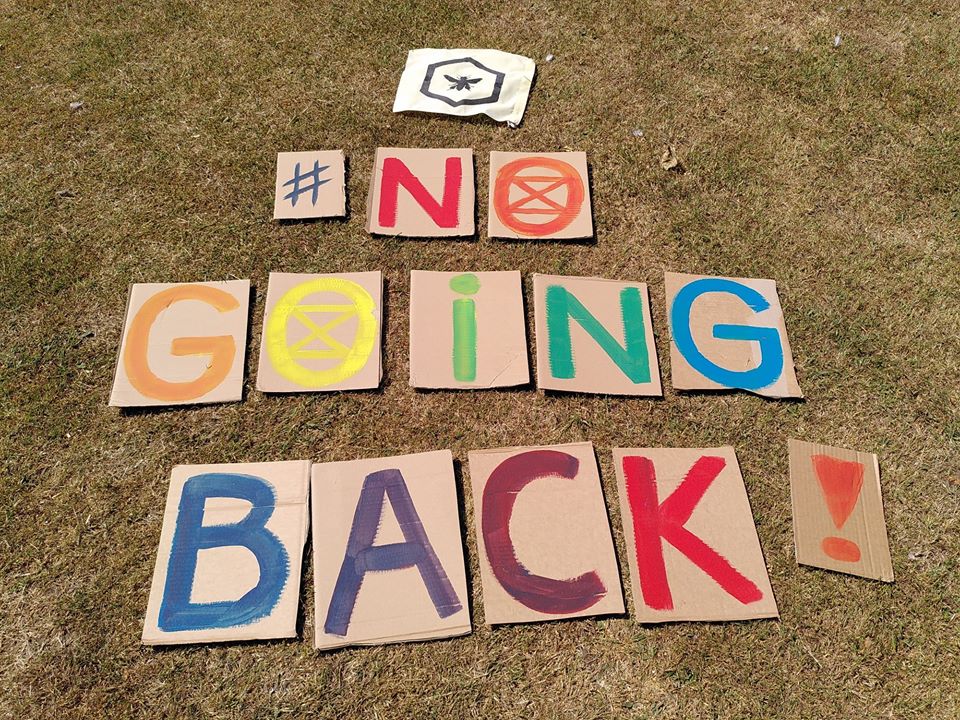No Going Back! Let people choose the path out of a Covid recovery - we have the chance to save our planet and change our ways... for ever #NoGoingBack #AnotherWorldIsPossible #DecideTogether
