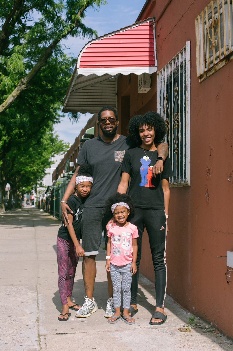 The Burke’s #takenbytommie  #porchtraits  #brooklyn x 