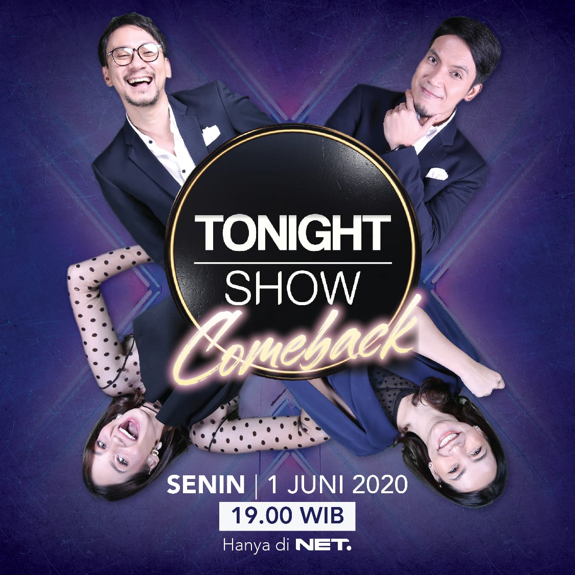 Setelah sebulan gak ketemu, @tonightshow_net segera kembali lagi guyssss🥳

Mulai 1 juni kita tayang jam 19.00 WIB, gimana udah siap nonton kita di tv????? VIRALKAAAANNN #tonightshowcomeback 🥳🥳