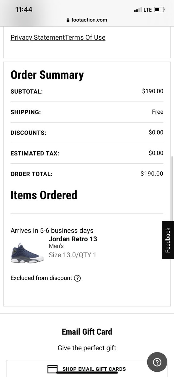 Bicos1's tweet photo. @J23app Good looks! Kept clicking add to cart and it worked!!! #KeepTrying https://t.co/f8dyv5LosL