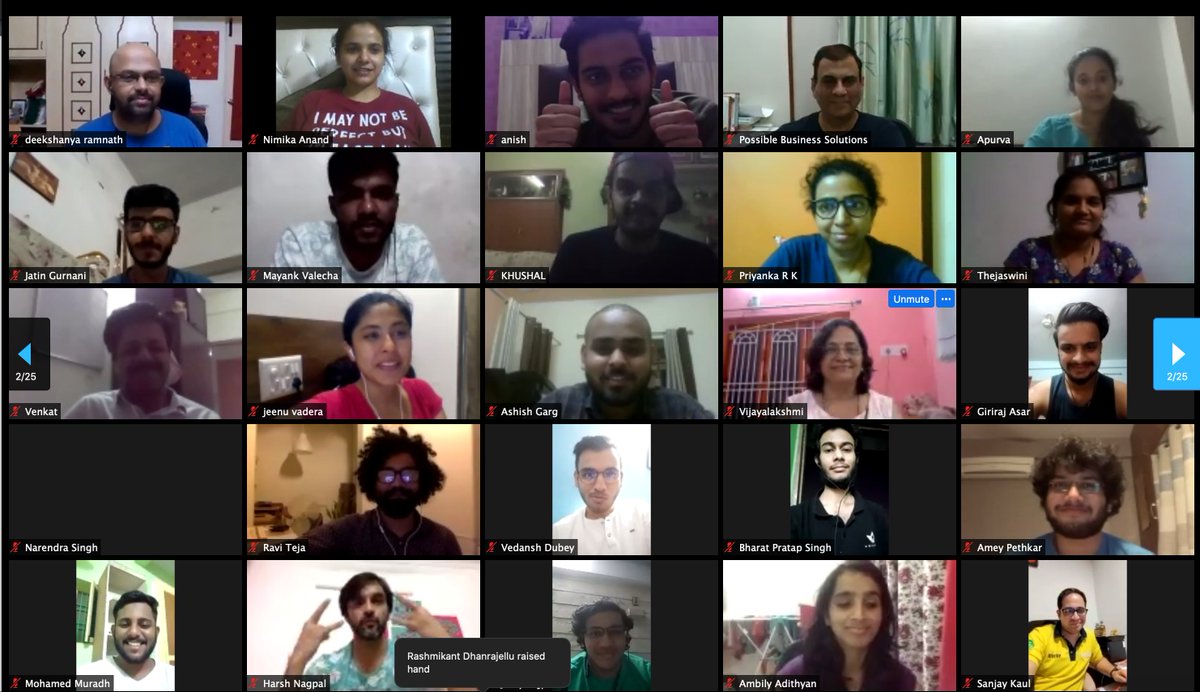 AnandNimika's tweet image. Amazing Linkedin 5 days workshop by @VaibhavSisinty 
#myfirstTweet 

#VaibhavSisinty #LinkedInBatch6 #linkedin5dayworkshop