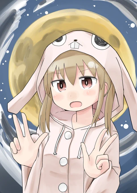 とにかく女の子の顔を描きたかったので描きました。そういう絵です。 