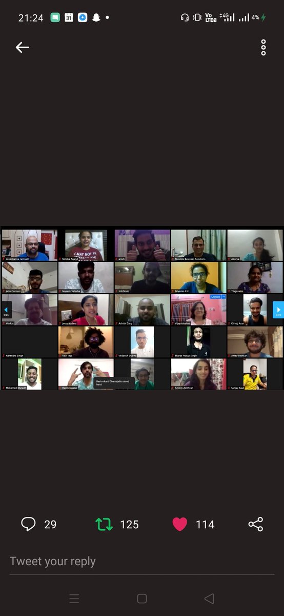 itsmebharat's tweet image. #vaibhavsisinty 
#linkedin5dayworkshop 
#linkedinbatch5