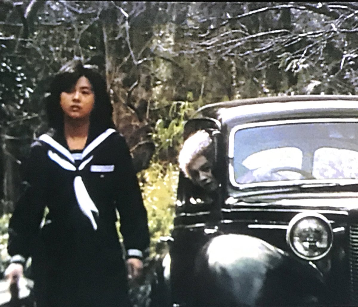 アイヤーダイ Aiyer Dai 真面目にこのシーンが俊速でよぎりました 半カラー半白黒 薬師丸ひろ子 原田知世