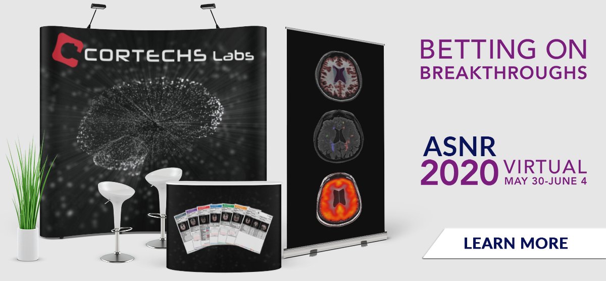 Cortechs_ai's tweet image. Day 1 of #ASNR20 is here! Find CorTechs Labs in the exhibitor hall to learn about the first and most advanced #MRI analysis software, #NeuroQuant and #LesionQuant - FDA cleared, CE marked, and trusted in over 800 clinical sites around the globe. #RadAI #NeuroRad #NeuroMRI #qMRI