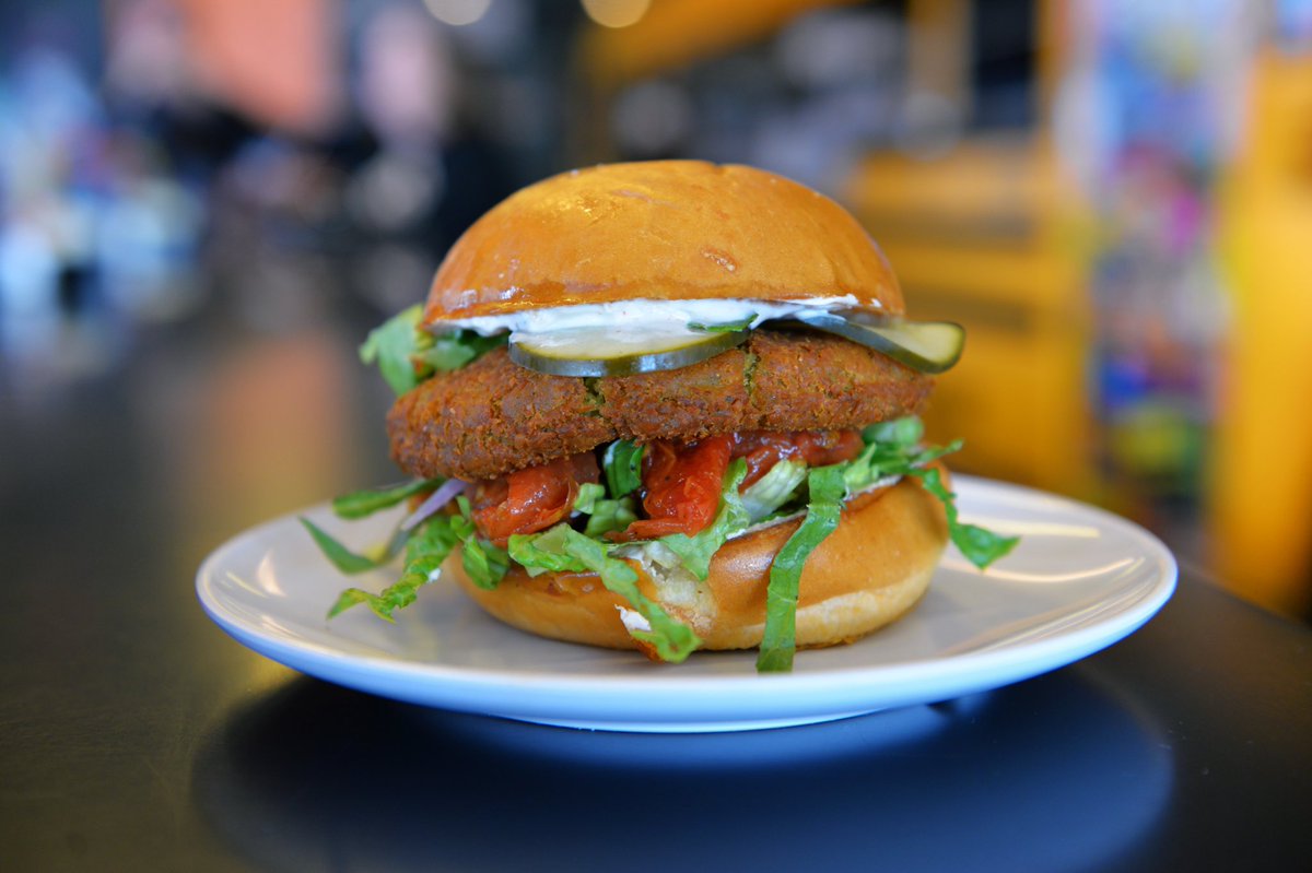 Hate to say this, but we’re close to running out of burgers. We see the line, and know they won’t last long. We‘ll sell whatever else we have Bodega style— falafel patties, hot Cheeto buns, sauces, etc so you can take a bit of Bernie’s home. Thanks for your patience, friends.