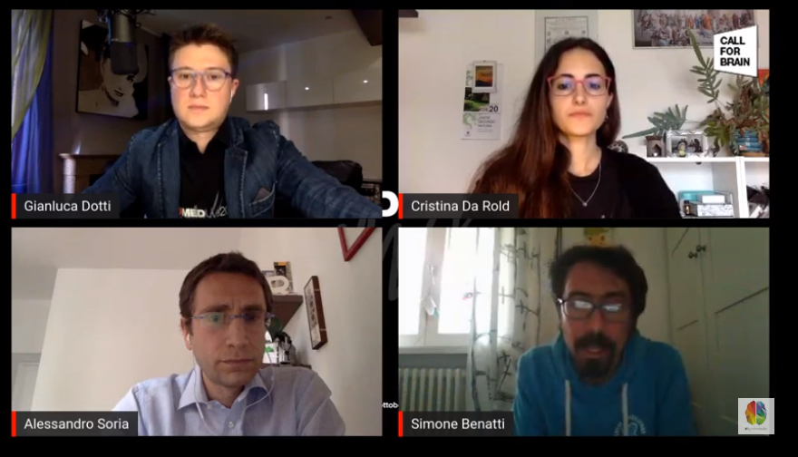 gn3gn3's tweet photo. Intervista a 4: @cristinadarold e @undotti intervistano Alessandro Soria e Simone Benatti, medici infettivologi, per raccogliere la loro testimonianza sul tema della #comunicazione con le famiglie dei malati nel periodo di emergenza
#call4brain #TEDMEDLive #TEAMCALL4BRAIN https://t.co/Bwn7XsTRTM