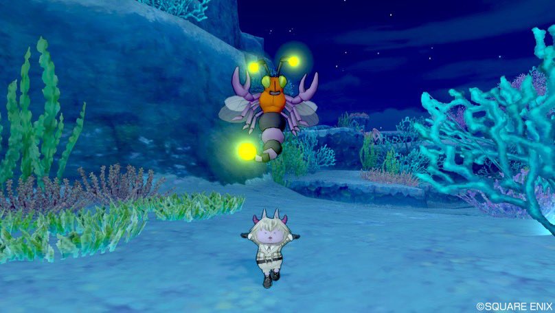 うめ ヴェリナード領南g 2あかつきの海岸にホタルビーいましたー モンスターシール