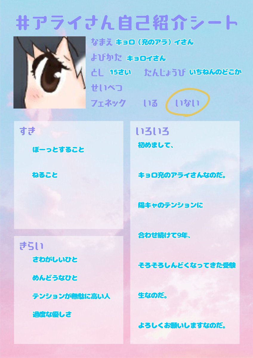 キョロ充のアライさん Kyoro Arai Twitter キョロ充のアライさん Kyoro Arai Twitter