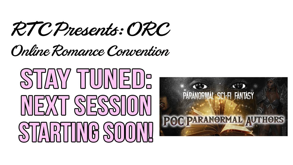 POC Paranormal authors <a href="/Pocparanormala1/">Pocparanormalauthors</a> with @AMGriffinbooks <a href="/godiva_glenn/">Godiva Glenn</a> <a href="/ShaiAugust/">Shai (shy)</a> <a href="/dispatchvampire/">Alexis D Craig, Author</a> and @VampyreQueen14

youtu.be/2GbnKDMjtpw

Learn more about the POC-PNR book club:
facebook.com/groups/3511493…
pocparanormalauthors.com