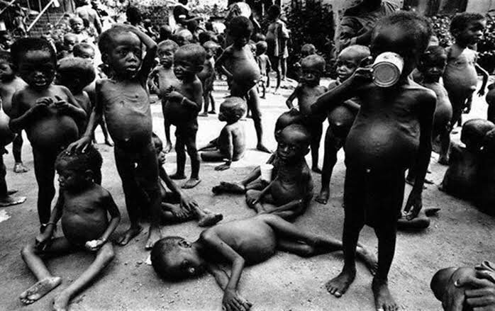 As tough as things were, I now realise I was lucky. Most children around me had protruding stomachs as kwashiorkor took its toll on them, and death was common. If the hunger or bombs didn’t get you, the snakes did. But I was spared the sight of corpses. 20/