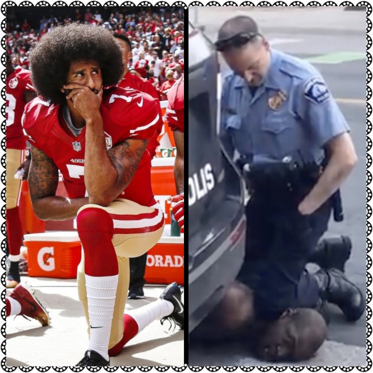 Should have listened when the first knee happened