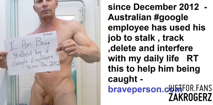 since December 2012  - Australian #google employee has used his job to stalk , track and delete me from<a href="/tag/google"class="tags">#google</a>