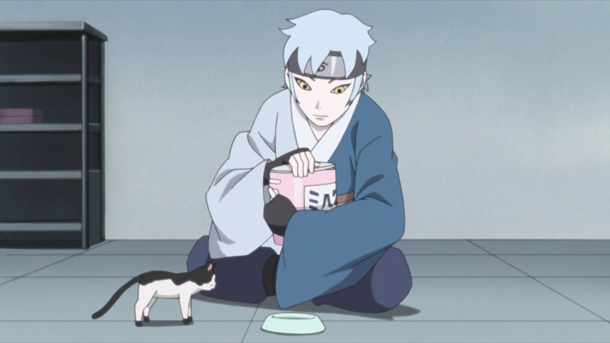 kristinejaye's tweet photo. ok boruto ep 104 is just mitsuki doting on a lil kitten 🥺 https://t.co/PTwddXHXHE