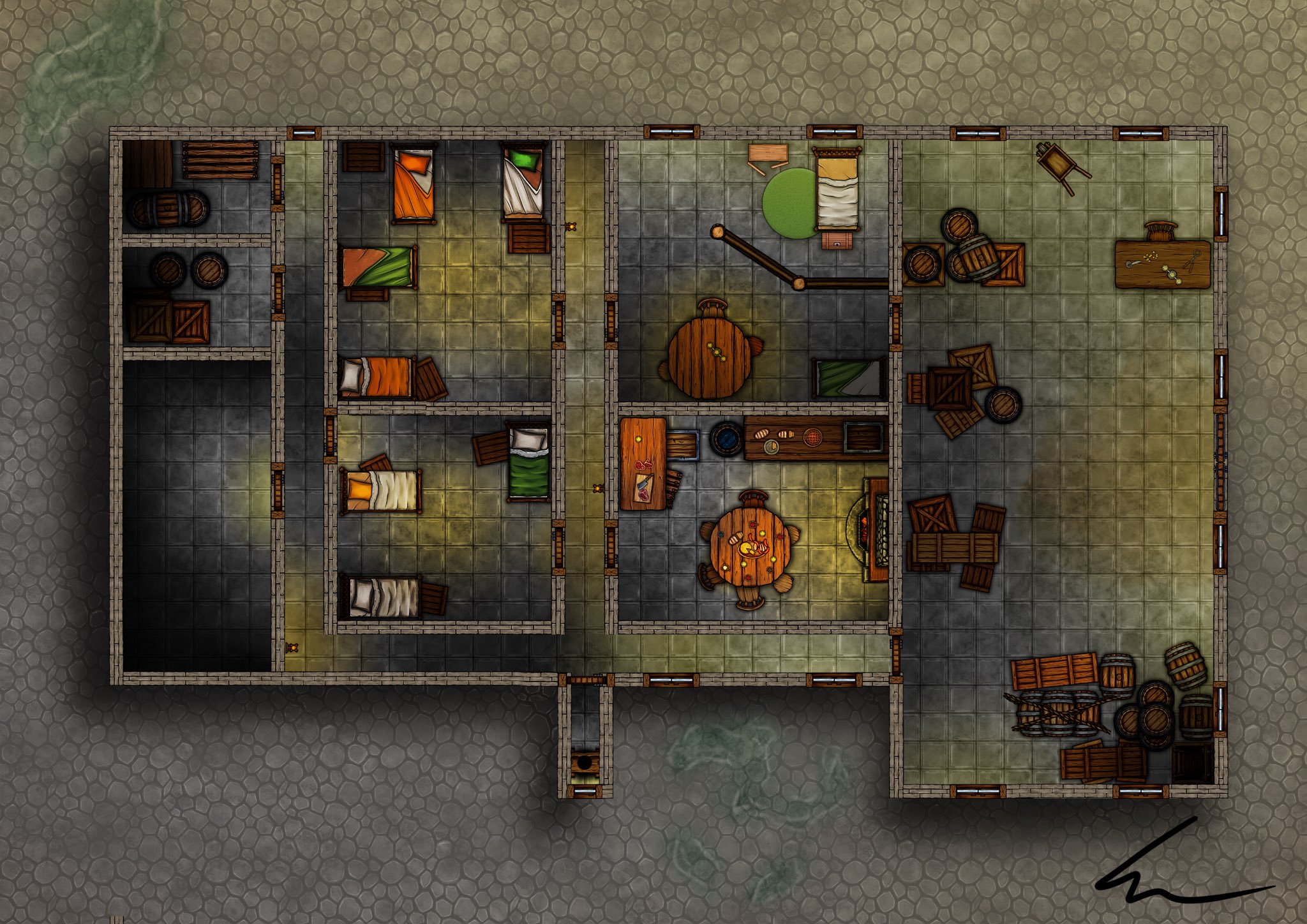D D Thieves Guild Map Twitter 上的 Thomas G Newman (Hunting For A Publishing Agent)："I Present The  Ground Floor Of The New Thieves Guild Of Riverport's Hideout. Here Sharn  And Compatriots Will Start Their Criminal Empire. #Dnd #