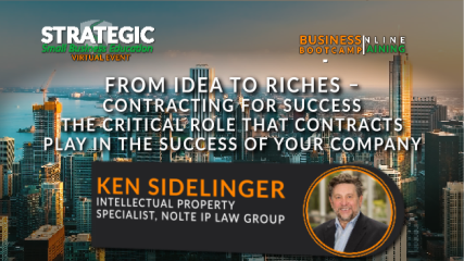 Let’s give a warm welcome to Mr. Ken Sidelinger who will be presenting soon, closing out our super successful day, discussing Contracting for Success.

#contractlaw #contractforsuccess #ssbe #success #corporatesuccess #contracts