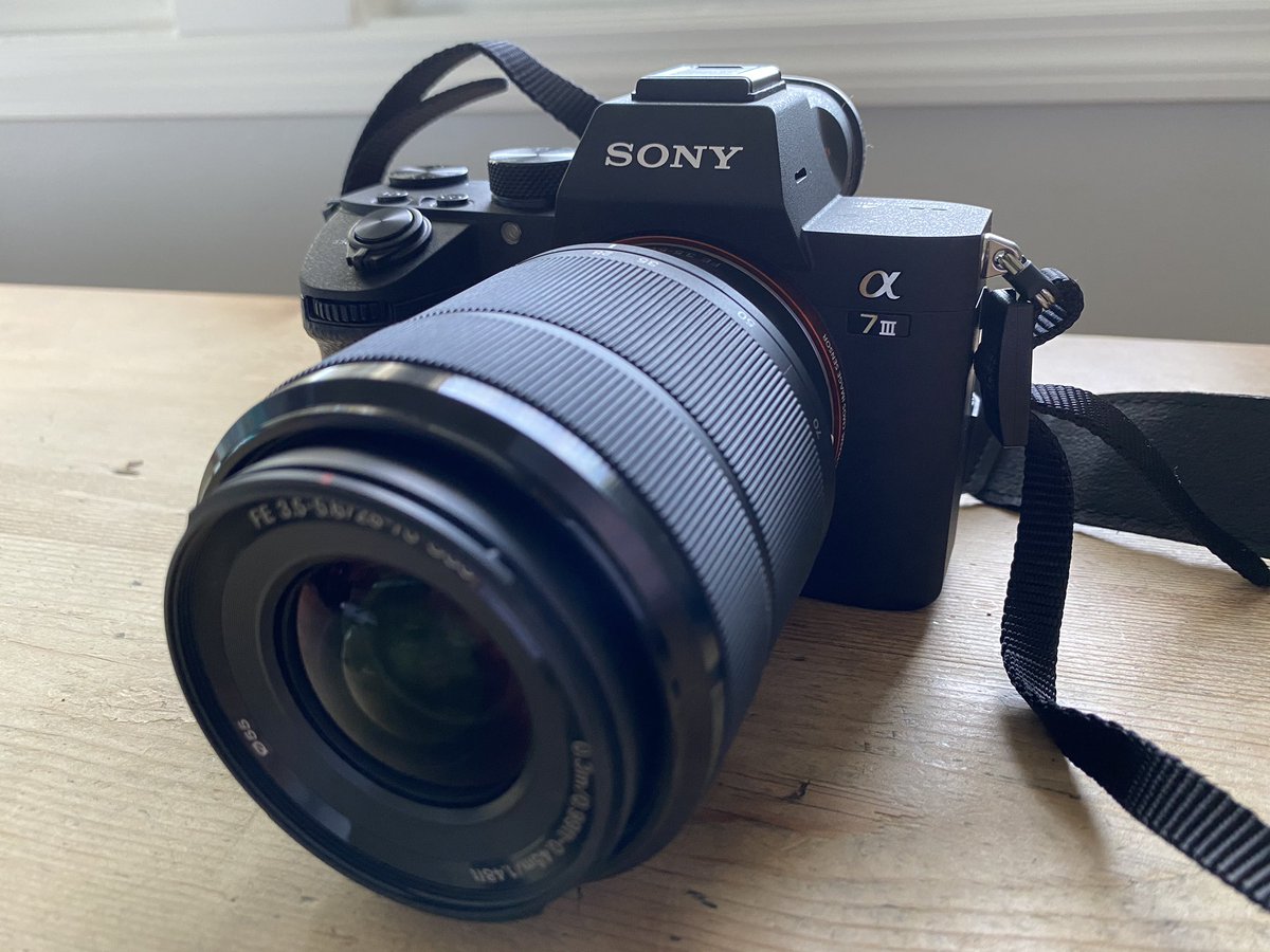 Got my dream camera today ❤️ #sonya7iii
