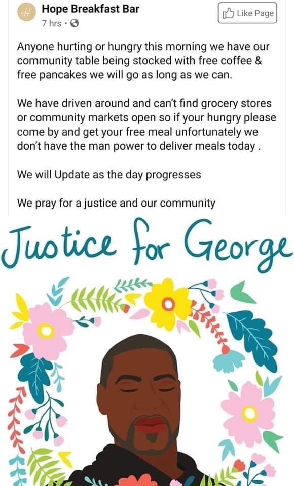 I have heard a lot of people on here who want to tell POC how they “should” protest. One common refrain is to point out the damage and destruction to local businesses.How about we hear what the businesses themselves have to say. #KleenexRequired