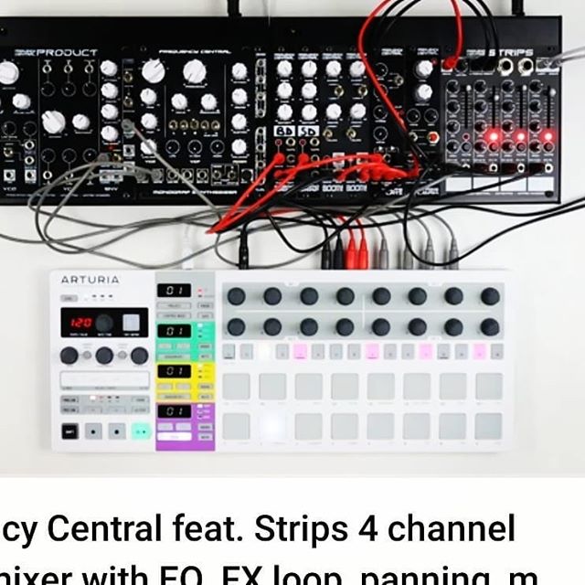 youtu.be/4GF2uhmo5bc

Frequency Central feat. Strips 4 channel stereo mixer with EQ, FX loop, panning, mutes and CV.

This video features Strips, our new VCA based 4 channel stereo mixer with EQ, FX loop, panning,…

📸 instagram.com/p/CA0eEM3BcpW/ via tweet.photo
