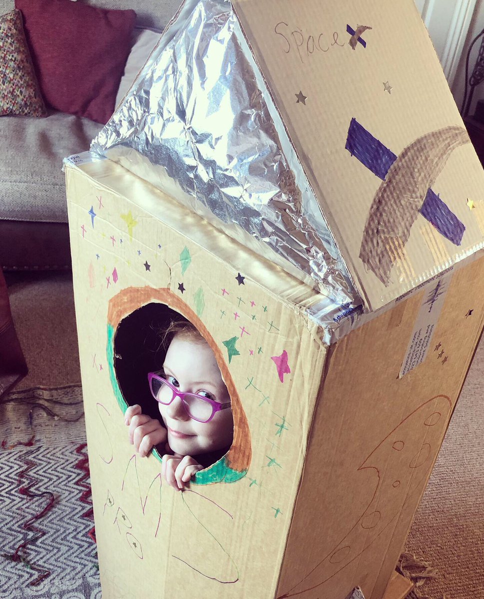 cannyunicorn's tweet photo. All ready for attempt number two! Here’s to all those who make it all possible! Sophie idolises you.
One excited nine year old ❤️🚀
#LaunchAmerica #futurescientist #nasa #spacex #dragonlaunch https://t.co/A9YgZfefs8