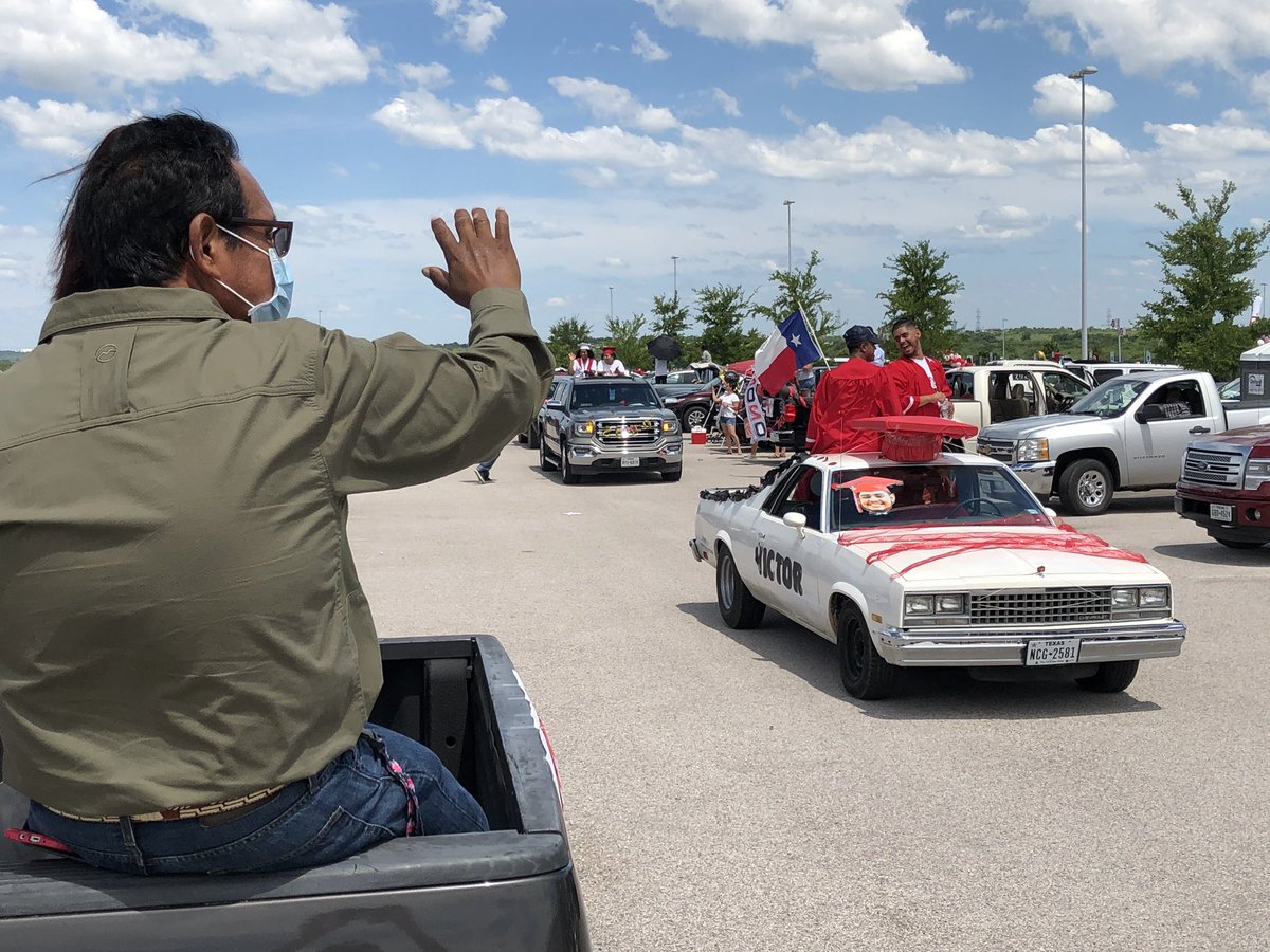 It’s a HUGE celebration here <a href="/COTA/">Circuit of The Americas</a> for our Class of 2020! #dvproud