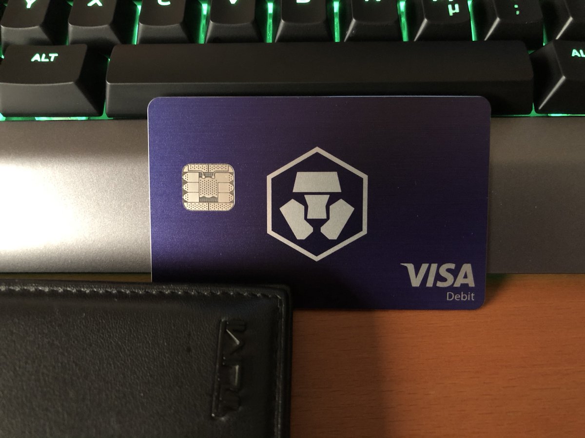 _StefanR's tweet photo. @cryptocom Greetings from Germany. What a great card! https://t.co/1Q2czXXCfU