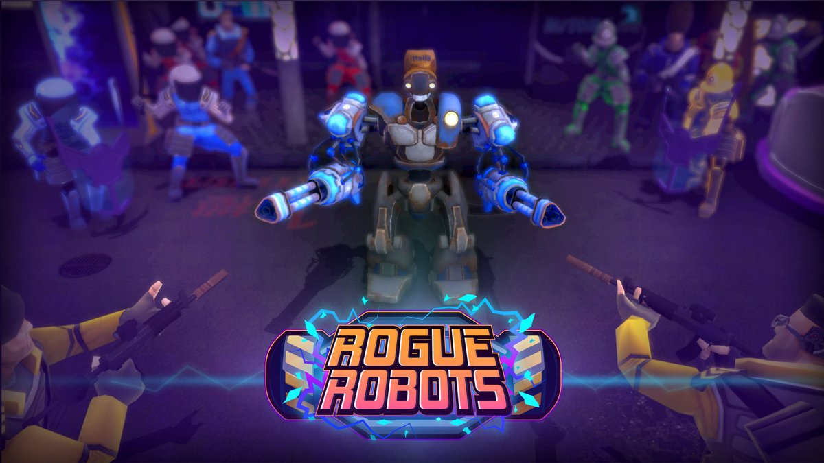 UnivNintendo's tweet photo. Rogue Robots, um jogo de tiro roguelite, ganhará versão para o Switch em junho

🔹 https://t.co/eOnjxRtdbX

#Indie #News #Nintendo #NintendoSwitch #RogueRobots #RustoGames https://t.co/QzKvrQJcXK
