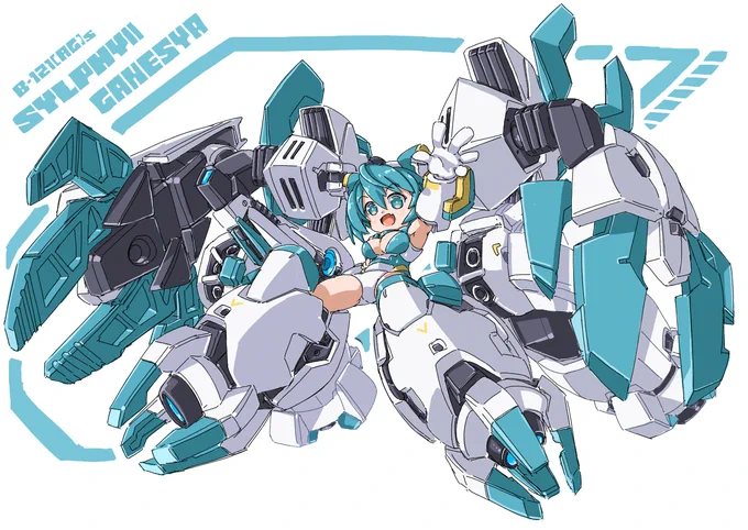 今日のじゅごんさん絵チャ!
ガネーシャ装備シルフィー! 
