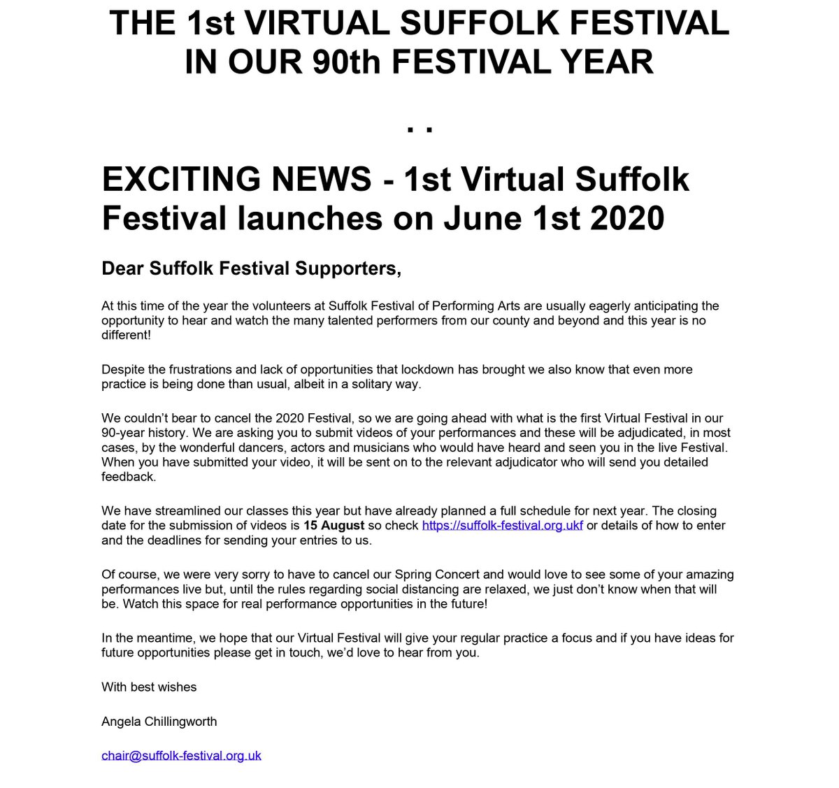 #SuffolkFestival
#TurnThatLockfrownUpsideDown
#KeepSuffolkMoving