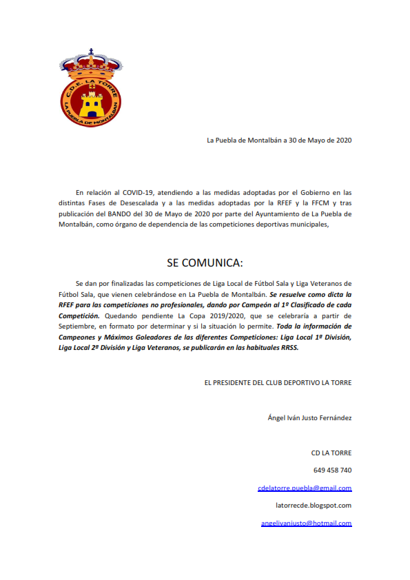 CDE_LATORRE's tweet photo. Final temporada 2019-2020 https://t.co/mNXQ0h84HZ @RadioPuebla @AUTOSCELCHA @cdpuebla @FSCarpio @pinturasparisfs @RacingPromesas https://t.co/tNJZ510xP1