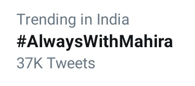 Amazing 37K
#AlwaysWithMahira