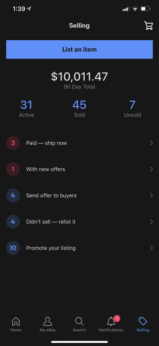 TheValueAdd's tweet image. If you told me 3 weeks ago that I could generate $10K — and keep 40% of it —  through eBay while working a full time job I’d tell you you’re crazy. 

Excited for the future. 

We will continue to scale from here. 

Thank you to the best out there @dropshippin &amp;amp; @ResellCalendar