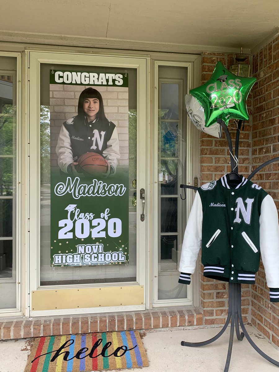 Congratulations Madison💚🤍💚🤍 We are so proud of you and cannot wait to see where your future takes you🎓🎓🎓
#asonedoorcloses
#noviclassof2020
#NoviTogether
