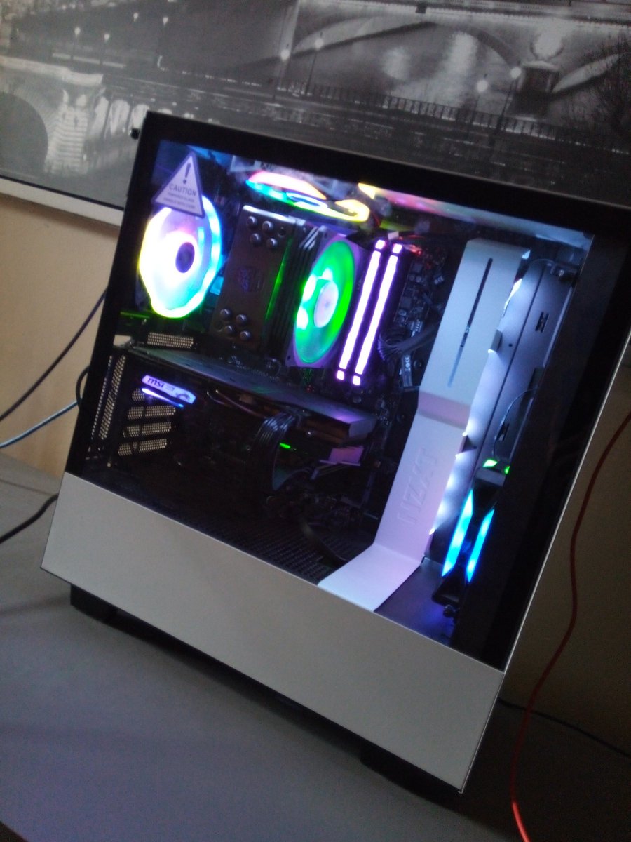 NZXT on Twitter: "@Aimized The LEDs that come with the H510i are into the smart device which will control your RGB NZXT CAM. you can download it here no need
