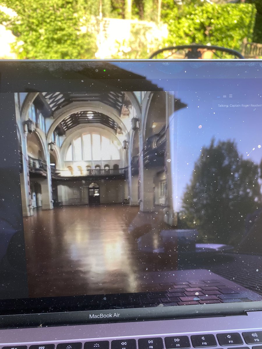 WCCAEW's tweet image. .@WCCAEW #MastersWeekend virtual tour of @DartmouthBRNC from @CaptainRReadwin - evolution from HMS Britannia to an Edwardian building modelled on a ship - a world leading institution