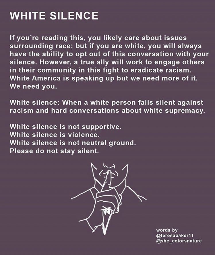 sierrafurtado's tweet photo. #BLACKLIVESMATTER speak up people! https://t.co/zrKGkcwVVK
