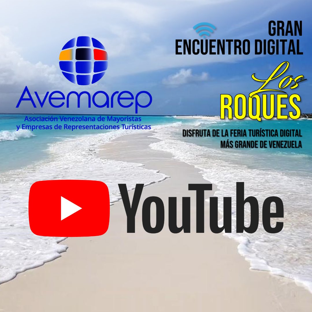 AVEMAREP's tweet photo. Que no pudiste disfrutar de todo el contenido de nuestro #GranEncuentroDigitalLosRoques? #NoProblema, lo puedes ver completo en nuestro canal de #YouTube, donde ya lo han visto mas de 890 personas.
Ingresa acá👉👉 https://t.co/iRnjS9zbgX https://t.co/JSBucZPJyt