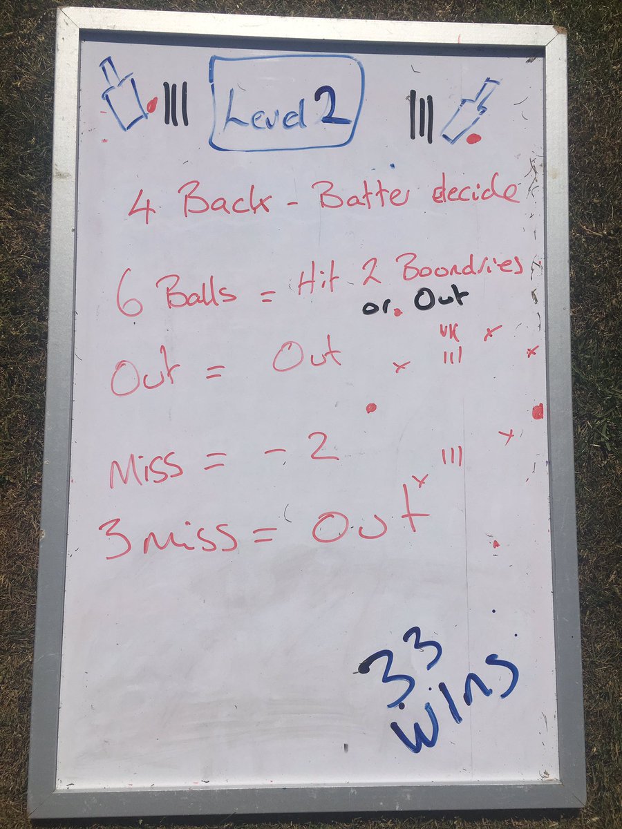 TheMagicAcad's tweet photo. Epic @ECB_cricket 🏏 session with the @FletcherRugby @1susanrobson 2 hours to get through 2 levels #DoubleRuns #Minus3ForAMiss #MoveAFielder 💪🏏😎 https://t.co/1apPGHvJ65