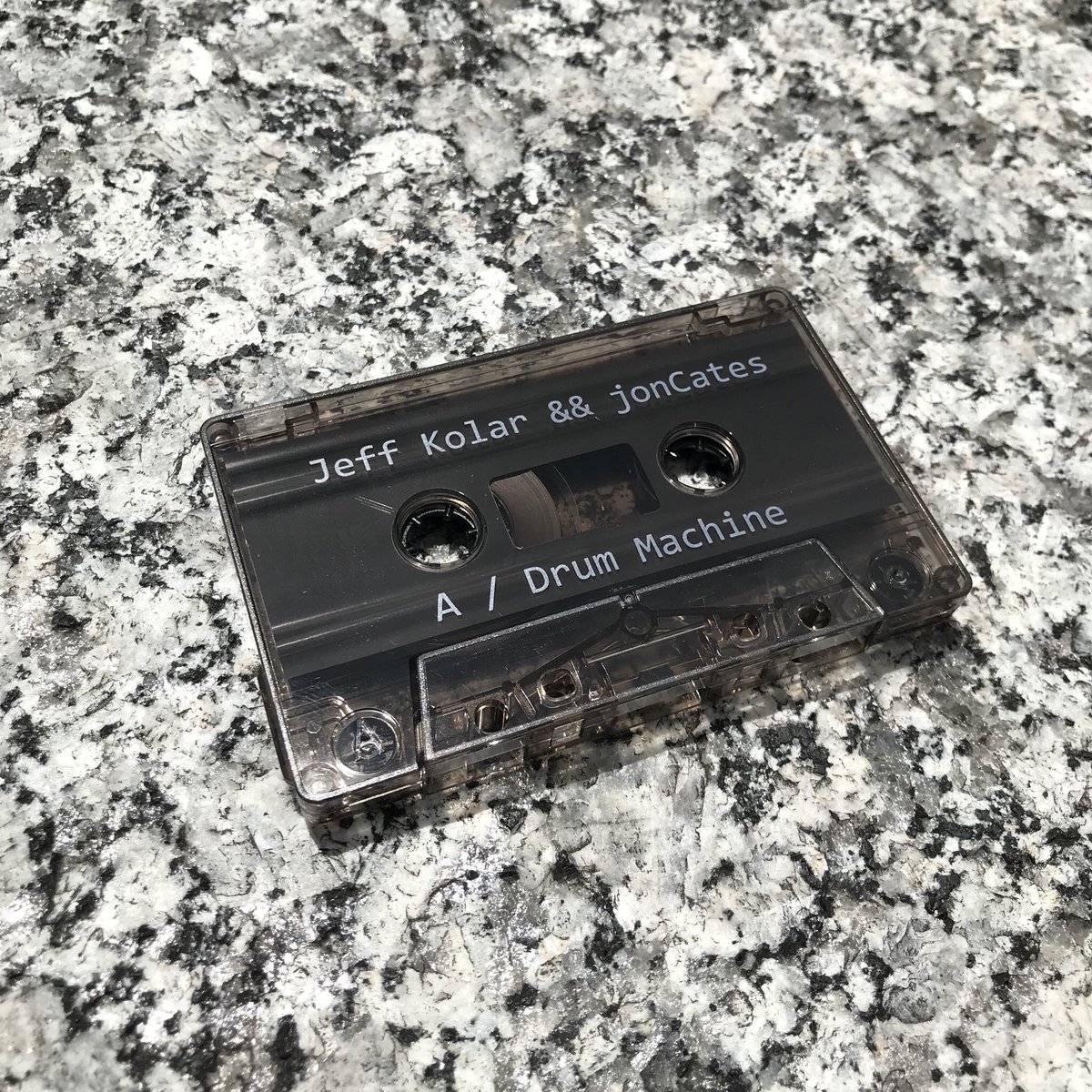 jeffkolar's tweet photo. New tape out soon on @dsolabel 😊

@jeffkolar &amp;&amp; @joncates 
02212019

A: Drum Machine
B: Bell

Recorded &amp; performed #live at @KAMillinois https://t.co/SfwXj7wg99