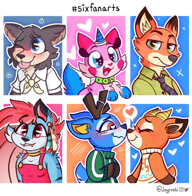 My sixfanarts challenge! Had a ton of fun working on this :D - ty for your support! ? 